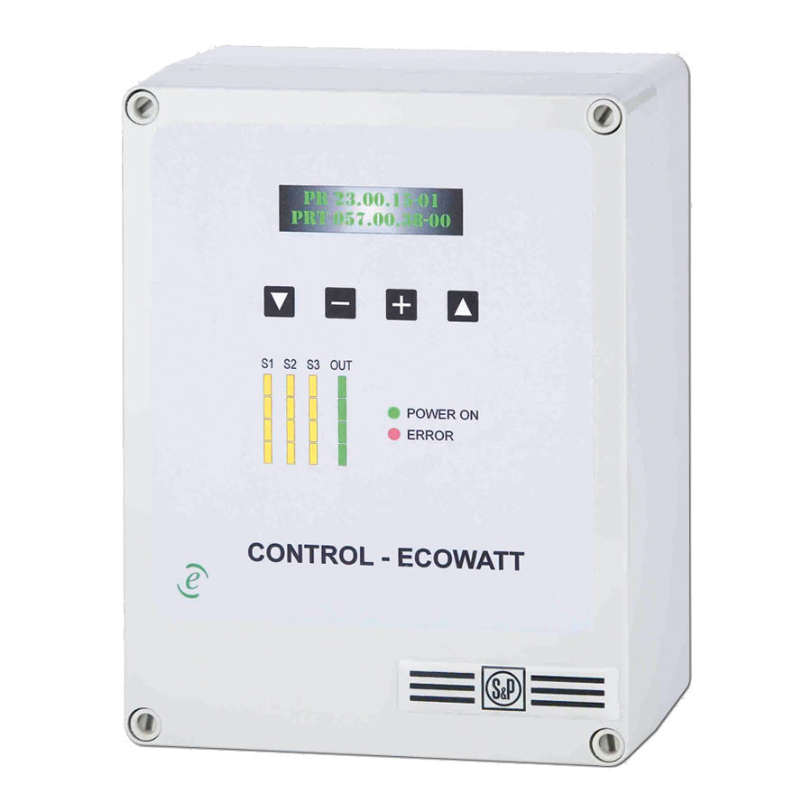 S&P CONTROL ECOWATT AC/DC Steuer- und Regelgerät