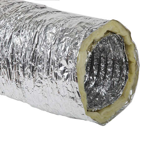 WANAS isolierter Flexschlauch aus Aluminium für Lüftungsanlagen, Produktansicht