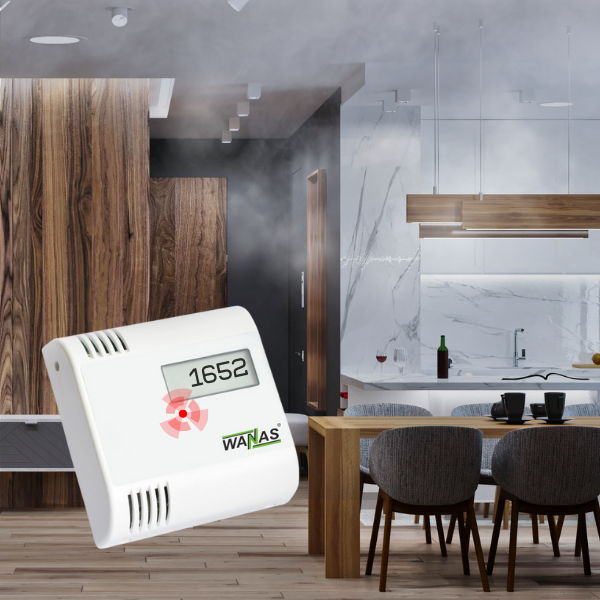WANAS CO2-Sensor CO2Control und CO2RControl für Lüftungsgeräte, Ansicht 4