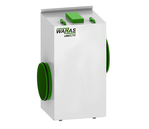 WANAS UMECTO duct humidifier for ventilation systems, 600 or 1300 m³/h, UMECTO 1300 / for WANAS ventilation units