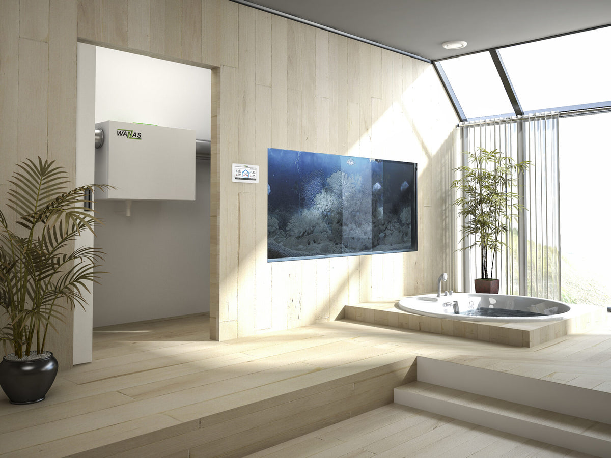 WANAS Classic 400 Lüftungsgerät mit Wärmerückgewinnung, Modelle V und H, Standard, XF und HI-TECH, Ansicht 7
