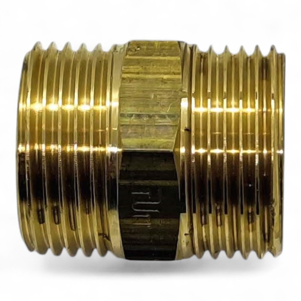 Westech Doppelnippel aus Messing, 1/2" bis 1 1/2" AG, 3/4"