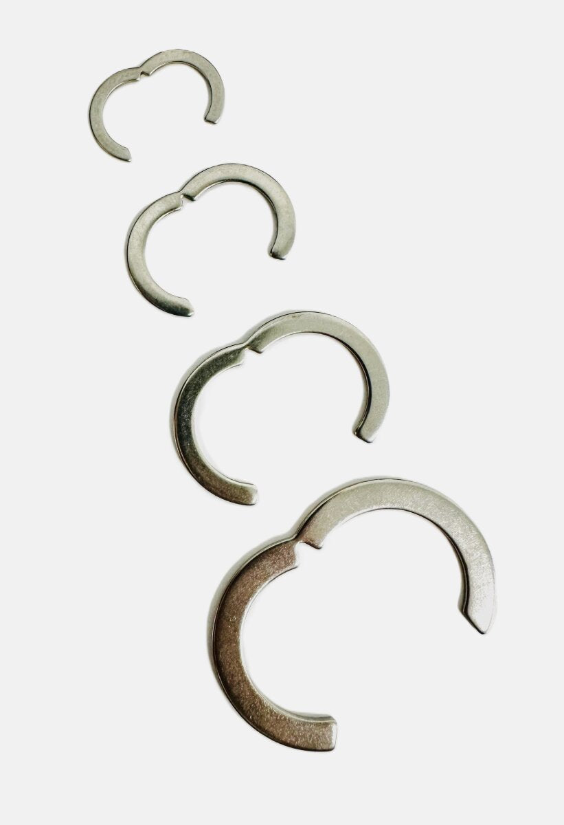Westech Einlegering aus Edelstahl für Wellrohr-Verschraubungen, DN12 bis DN32, DN20, 1"