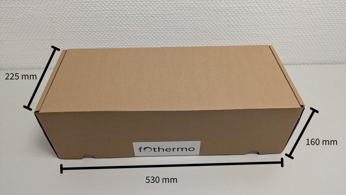 fothermo 1 kW solar heating rod ROD-1000, direct PV connection without inverter, G 1½