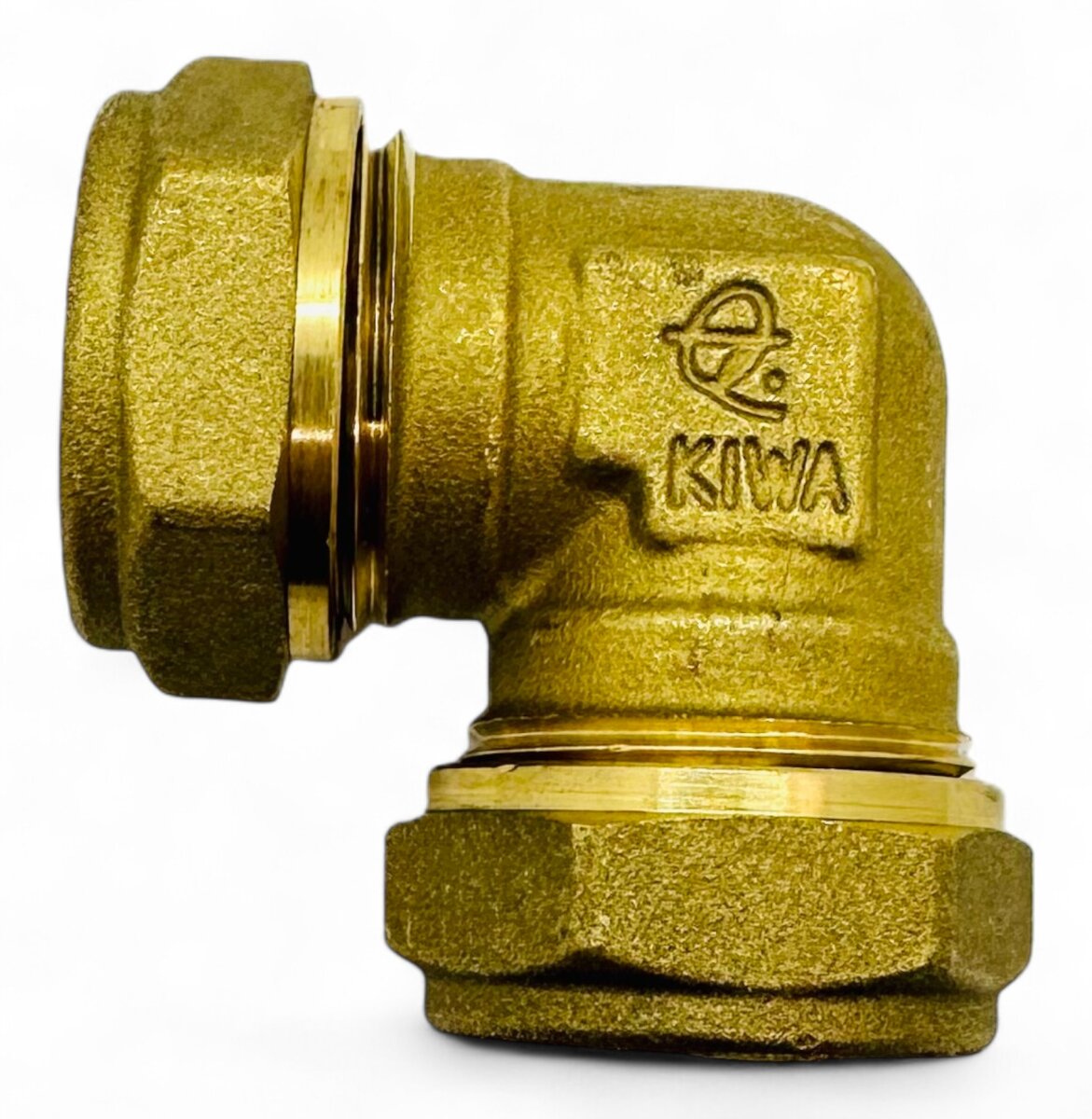 Westech L-Klemmringverschraubung 90° für 22 mm Rohr, 22 mm x 22 mm