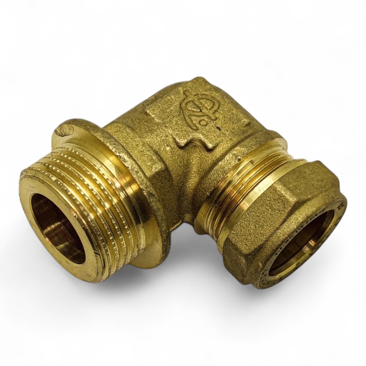 Westech L-Klemmringverschraubung 90° für 22 mm Rohr, 3/4" AG x 22 mm