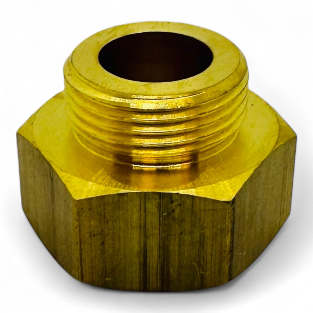 Westech Reduzierstück aus Messing, Außengewinde auf Innengewinde, 3/4" AG x 1/2" IG