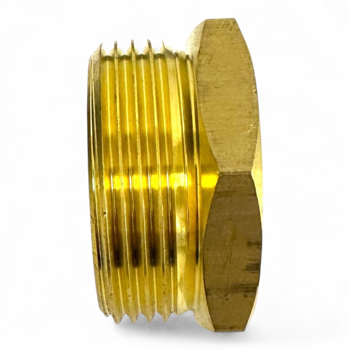 Westech Reduzierstück aus Messing, Außengewinde auf Innengewinde, 1 1/4" AG x 1" IG