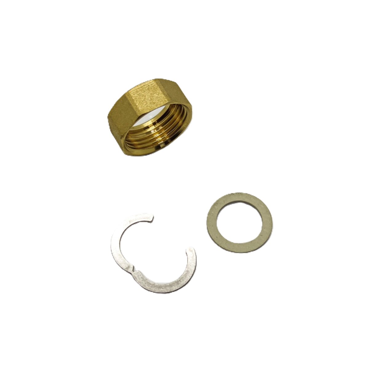 Westech Verschraubungssatz für Edelstahl-Wellrohr, DN12 bis DN32, DN32, 1 1/2"