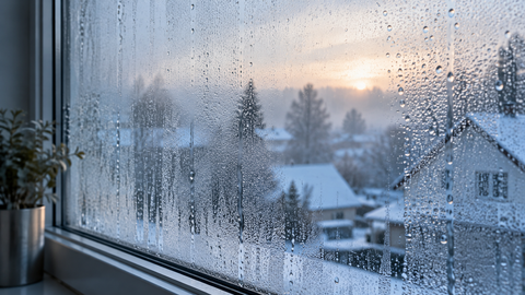 Kondenswasser am Fenster: Ursachen und dauerhafte Lösungen