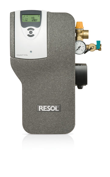 Solarstation FlowSol® S HE- DeltaSol® CS/2