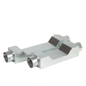WANAS Ø75 flexible duct system: ventilation duct 50 m and accessories, Offset 140 x 44 mm