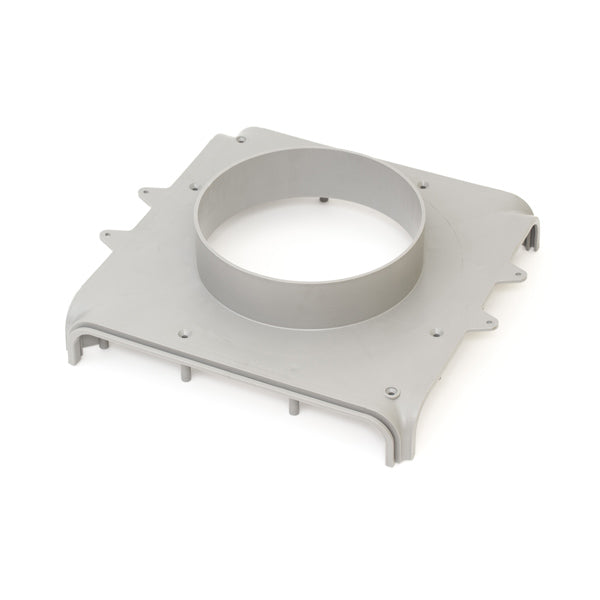 WANAS MODULAR Luftverteiler aus Kunststoff für Flexrohr Ø75 und Zubehör, Anschlussplatte Ø200