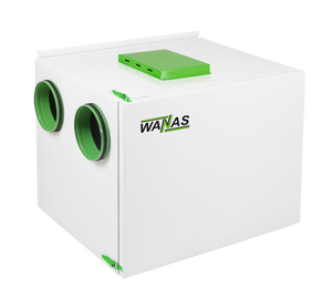WANAS Classic 340 V und 340 H Lüftungsgerät mit Wärmerückgewinnung, 340 H / Standardausführung