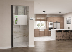 WANAS Classic 400 Lüftungsgerät mit Wärmerückgewinnung, Modelle V und H, Standard, XF und HI-TECH, Ansicht 4