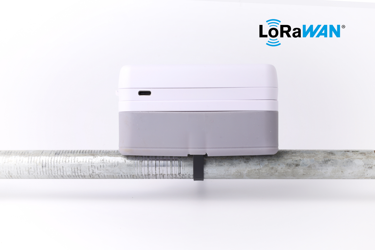 Aqua-Scope Sonic Clamp Ultraschall-Durchflusssensor zum Aufklemmen, WLAN oder LoRaWAN