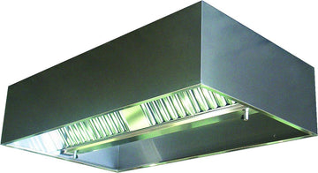 InoxAir Deckenhaube Kastenform