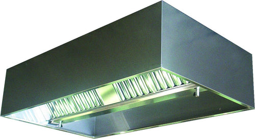 InoxAir Deckenhaube Kastenform
