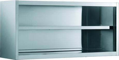 InoxAir Wandhängeschrank, offen