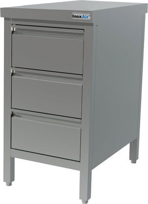 InoxAir Schubladenblockschrank