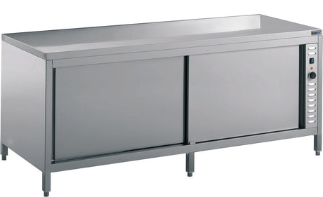 InoxAir durchreichewärmeschrank mit schiebetür
