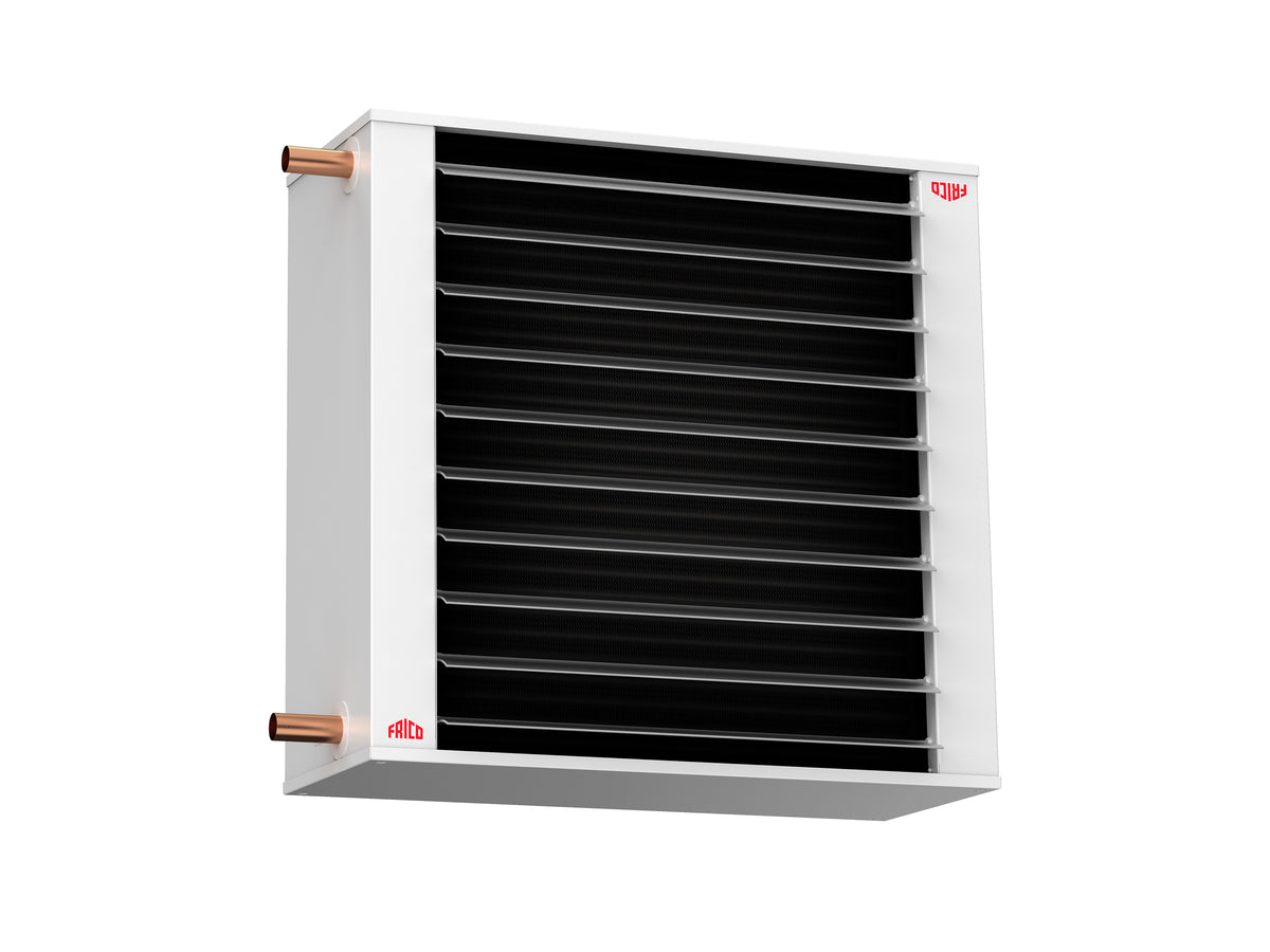 Frico PRI Prism Heizlüfter, wasserbeheizt, EC-Motor, geräuscharm