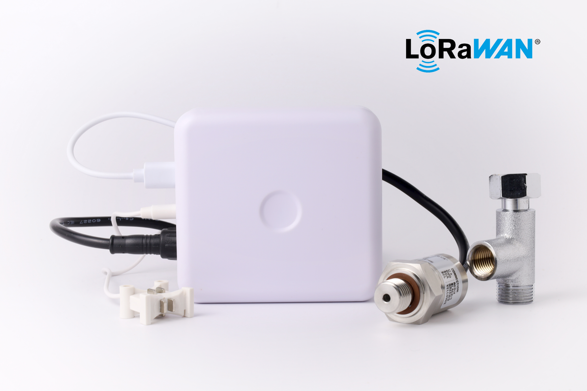 Aqua-Scope Wasserdrucksensor 0 bis 10 bar, WLAN oder LoRaWAN