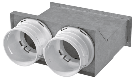 Blauberg Ventilatoren GmbH BlauFast RPW, 2 Anschlüsse