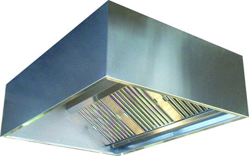 InoxAir Wandhaube Kastenform