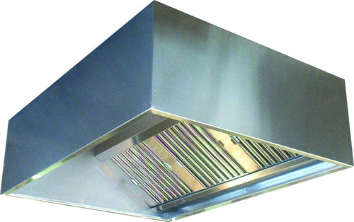 InoxAir Wandhaube Kastenform