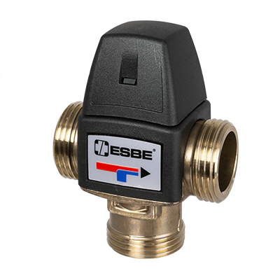 ESBE VTA322 thermostatic mixing valve G 1", 35 to 60 °C, product view