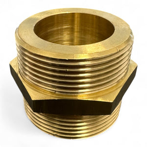 Westech Doppelnippel aus Messing, 1/2" bis 1 1/2" AG, 1 1/2"