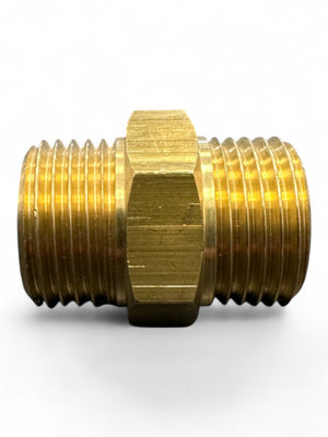 Westech Doppelnippel aus Messing, 1/2" bis 1 1/2" AG, Ansicht 2