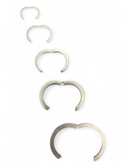 Westech Einlegering aus Edelstahl für Wellrohr-Verschraubungen, DN12 bis DN32, DN12, 1/2"