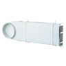 Blauberg Laibungskit KIT BlauPlast chrome 160