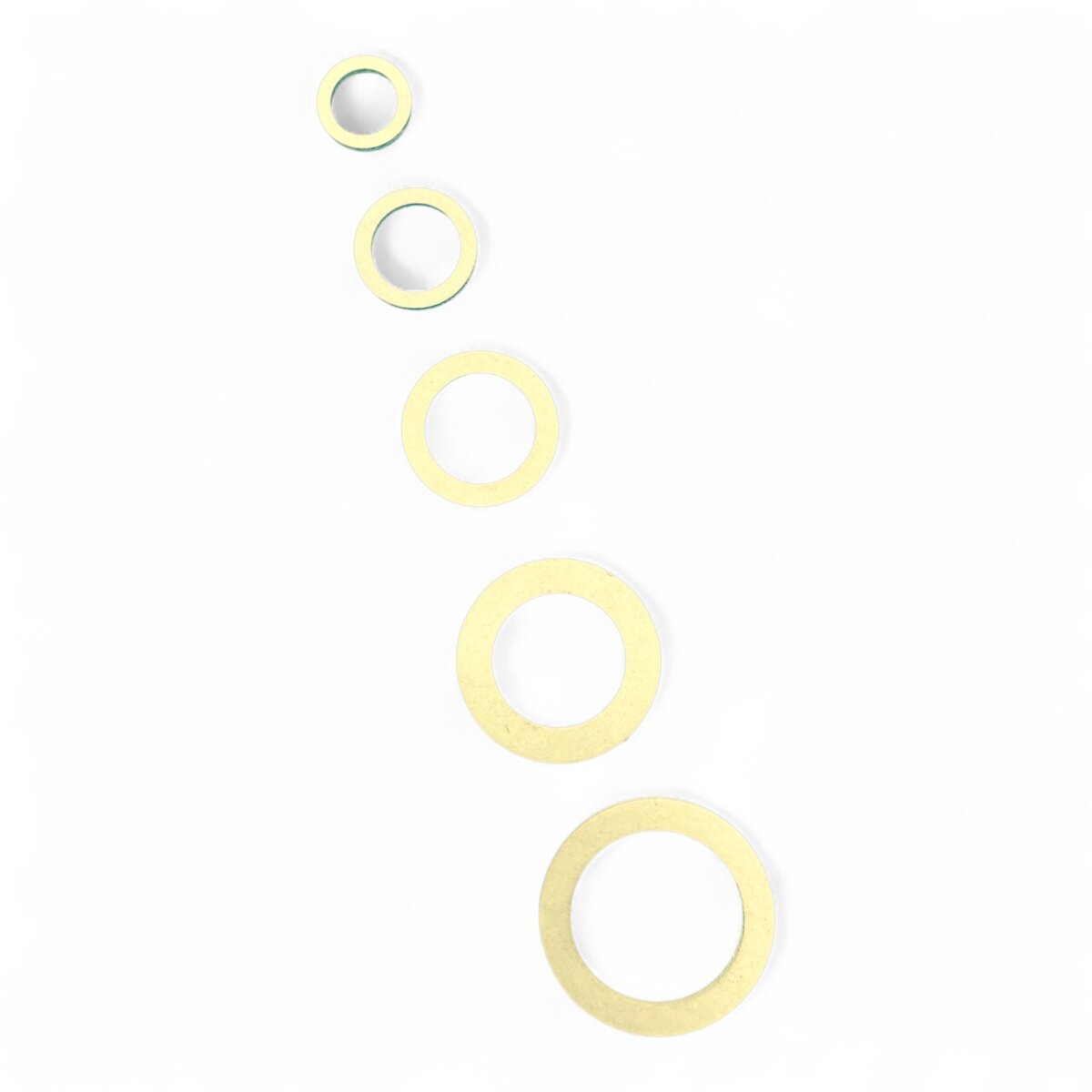 Westech Flachdichtung für Überwurfmuttern, 1/2" bis 1 1/4", 3/4", DN16