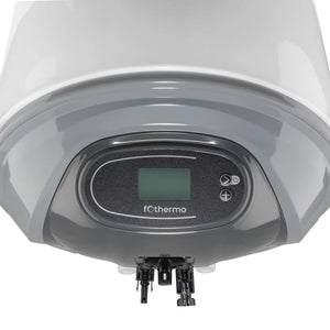 fothermo solar hybrid boiler with direct PV connection and 230 V backup heating, 30 l or 80 l