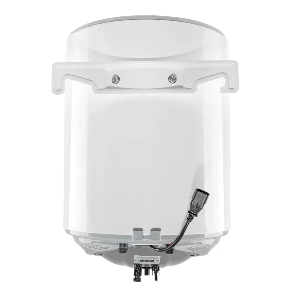 fothermo solar hybrid boiler with direct PV connection and 230 V backup heating, 30 l or 80 l