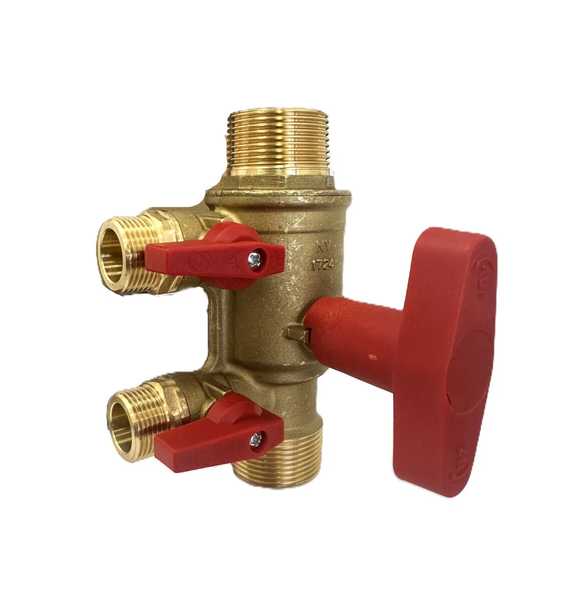 Heizkraft flushing and filling unit 1 1/4" x 1 1/4", product view