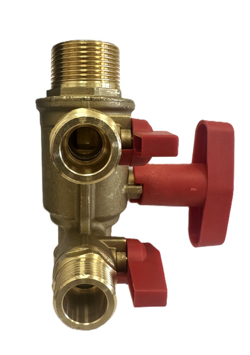 Heizkraft flushing and filling unit 1 1/4" x 1 1/4", view 3