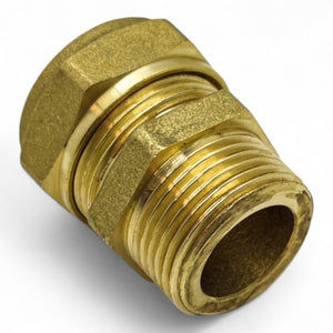 Westech straight compression fitting, male thread to 22 mm, view 2