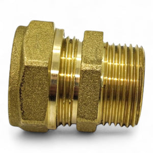 Westech straight compression fitting, male thread to 22 mm, view 3