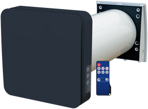 Blauberg Ventilatoren GmbH dezentrale Lüftung VENTO inHome S11 - DN160, Komplettset mit Steuerung
