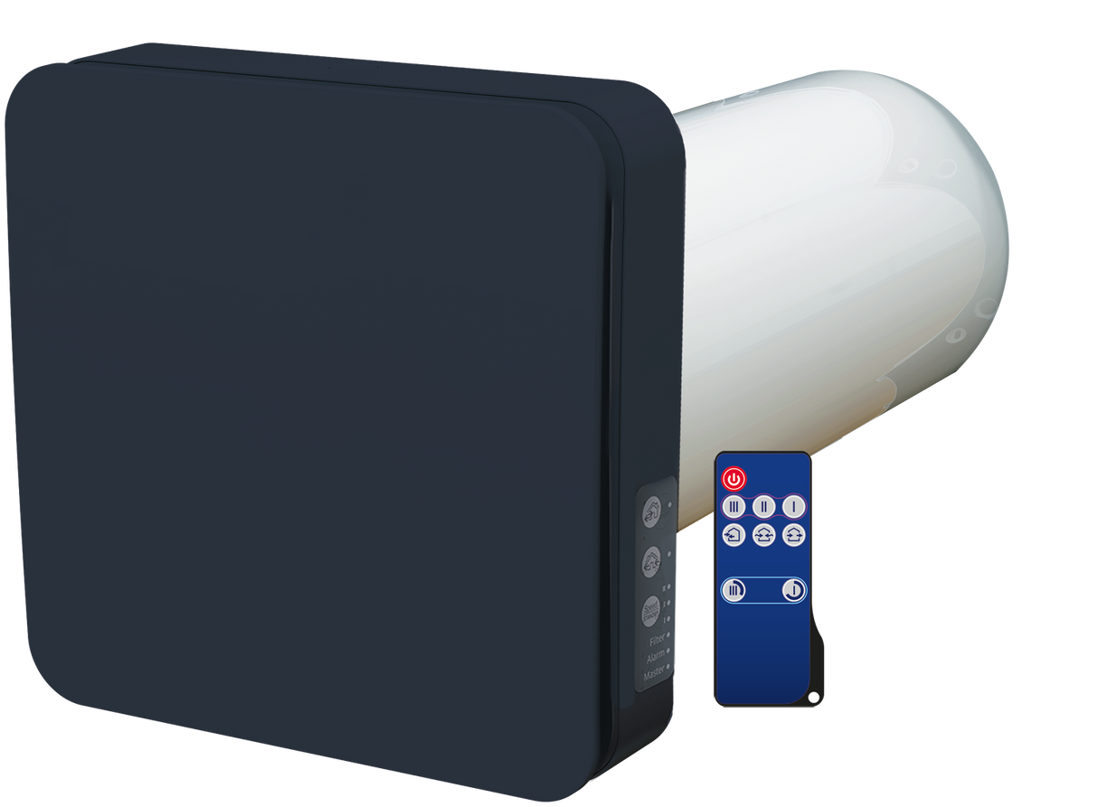Blauberg Ventilatoren GmbH dezentrale Lüftung VENTO inHome - DN160, Fertigstellungsset
