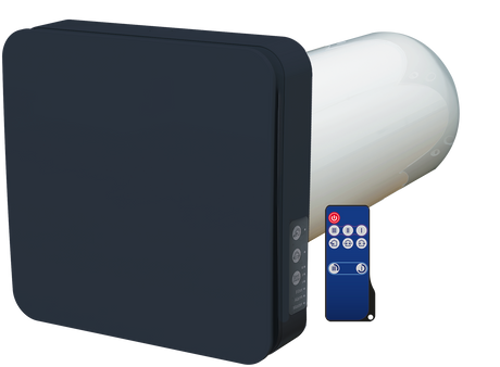 Blauberg Ventilatoren GmbH dezentrale Lüftung VENTO inHome - DN160, Fertigstellungsset