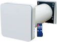 Blauberg Ventilatoren GmbH dezentrale Lüftung VENTO inHome S11 - DN160, Komplettset mit Steuerung