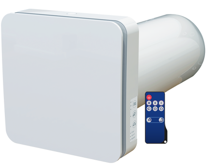 Blauberg Ventilatoren GmbH dezentrale Lüftung VENTO inHome - DN160, Fertigstellungsset
