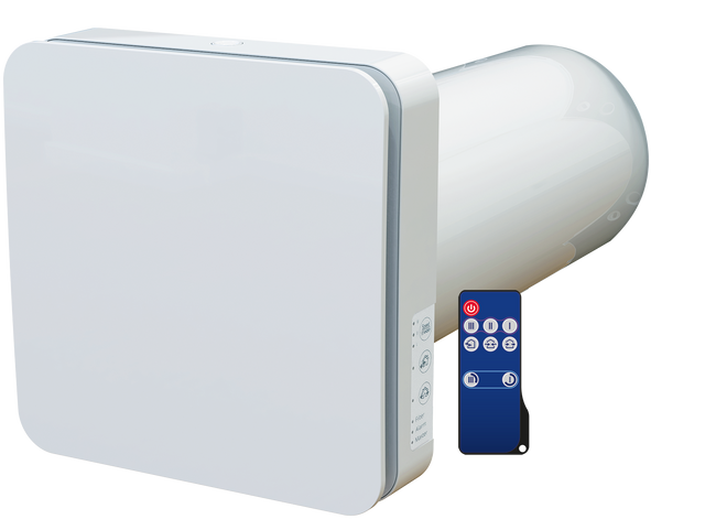 Blauberg Ventilatoren GmbH dezentrale Lüftung VENTO inHome - DN160, Fertigstellungsset