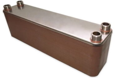 Nedavi brazed plate heat exchanger, stainless steel, 22 to 660 kW, 660 kW, 60 plates
