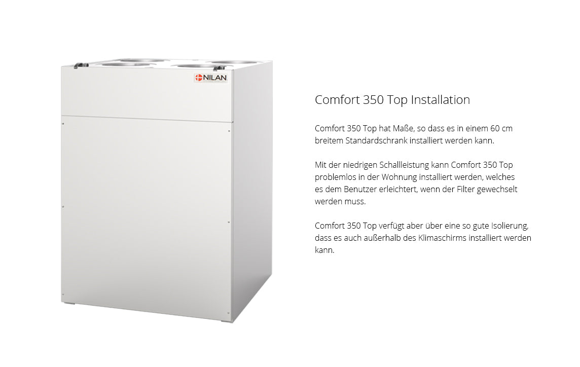 Nilan Comfort 350 Top Polar